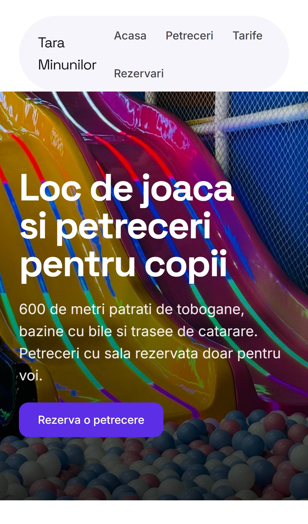 Acelasi sit, Tara Minunilor, pe telefon